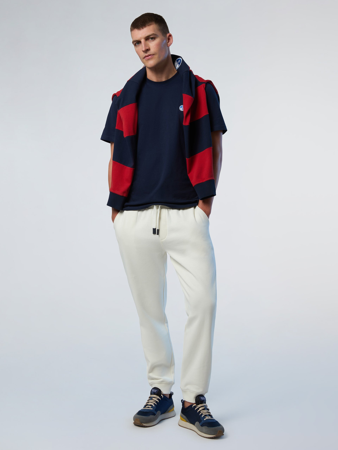 North Sails Apparel Sweatpants Logo Patch