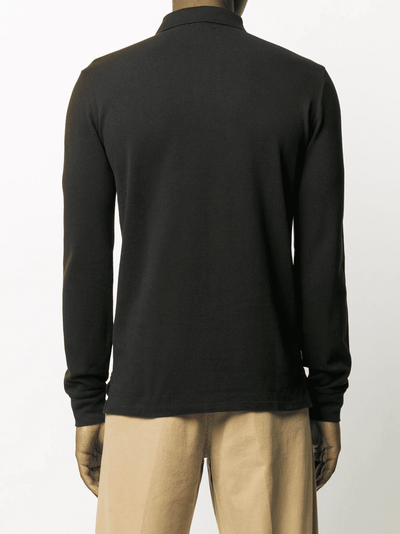 Polo a maniche lunghe con logo