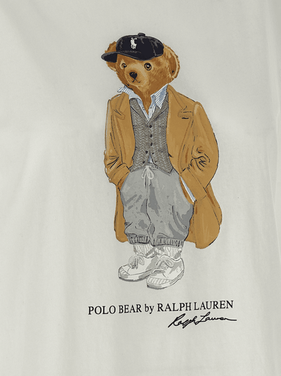 Polo Ralph Lauren T Shirt Cotone Uomo Bianco