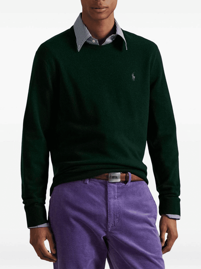 Maglia girocollo in lana
