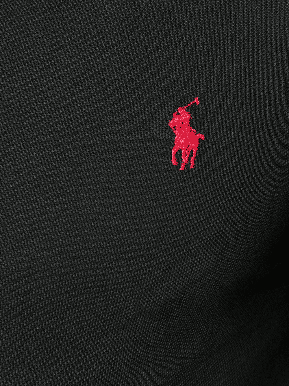 Polo a maniche lunghe con logo