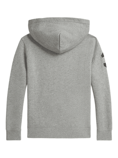 Felpa con cappuccio e logo