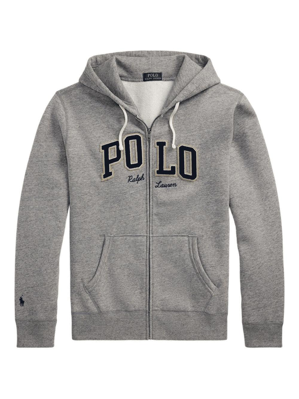 Felpa con cappuccio e zip