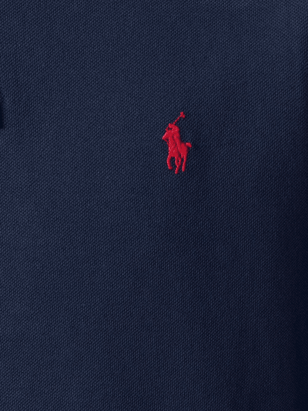 Polo a maniche lunghe con logo
