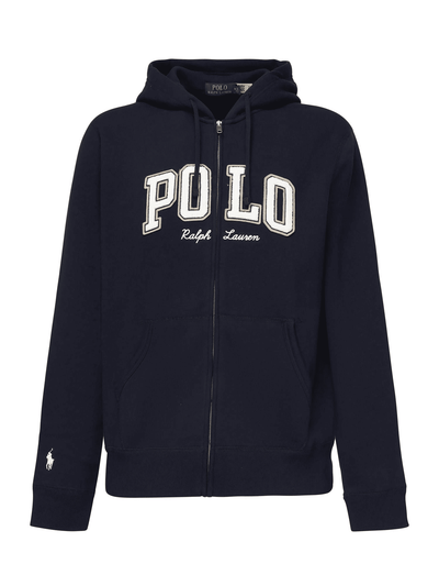 POLO RALPH LAUREN Felpa Zip Logo Cotone Uomo