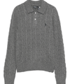 Maglia stile polo con logo