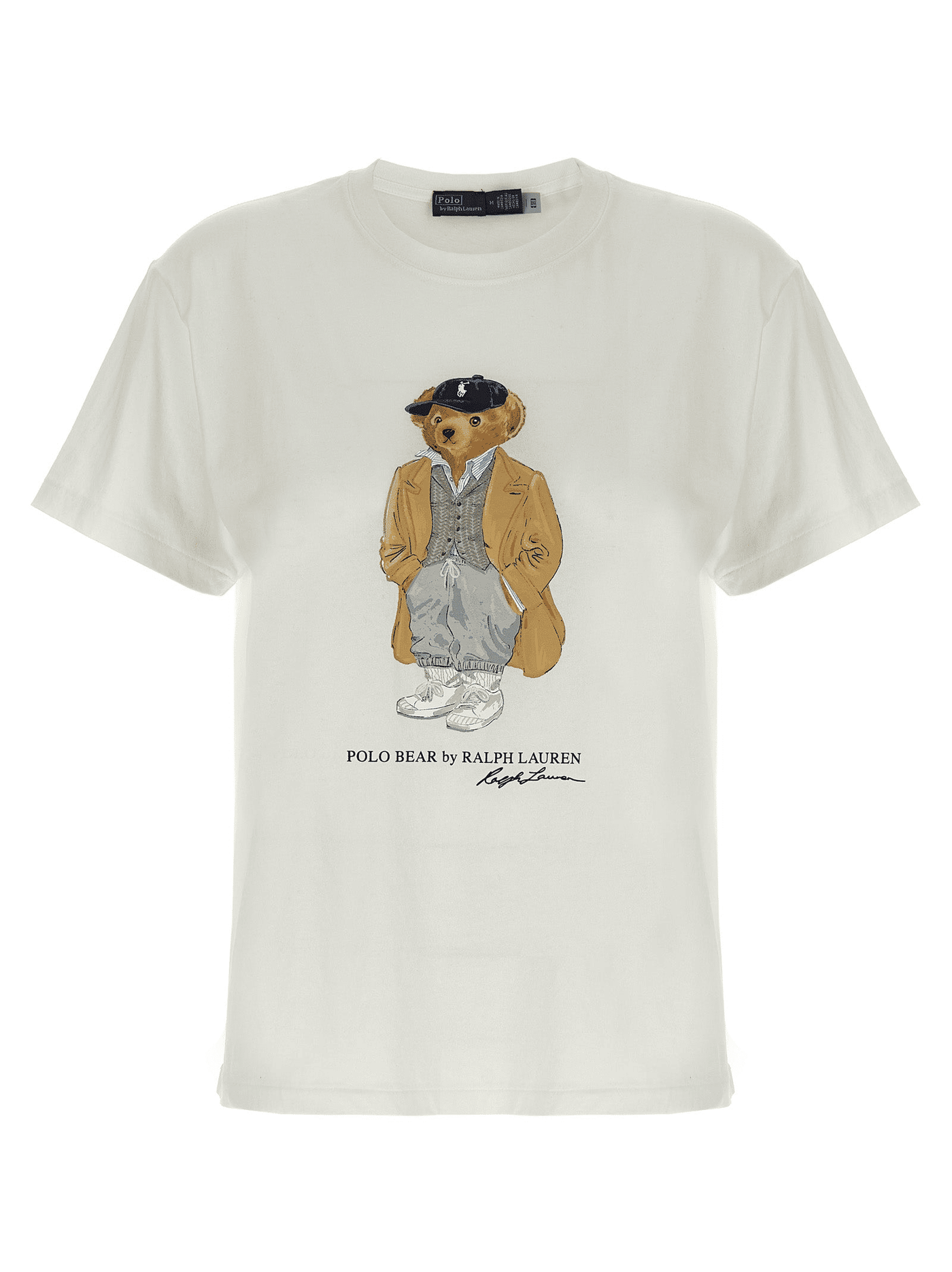 Polo Ralph Lauren T Shirt Cotone Uomo Bianco