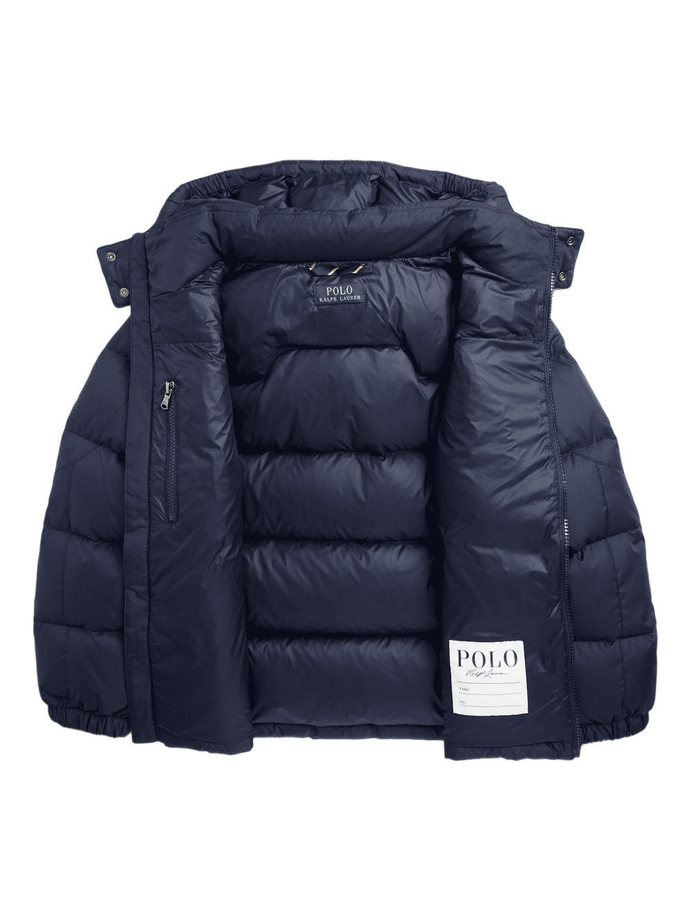 Piumino con ricamo Polo Pony