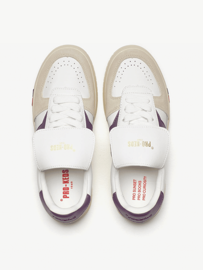 Pro-Keds Sneaker Mid-Cut Pelle Bianca Unisex