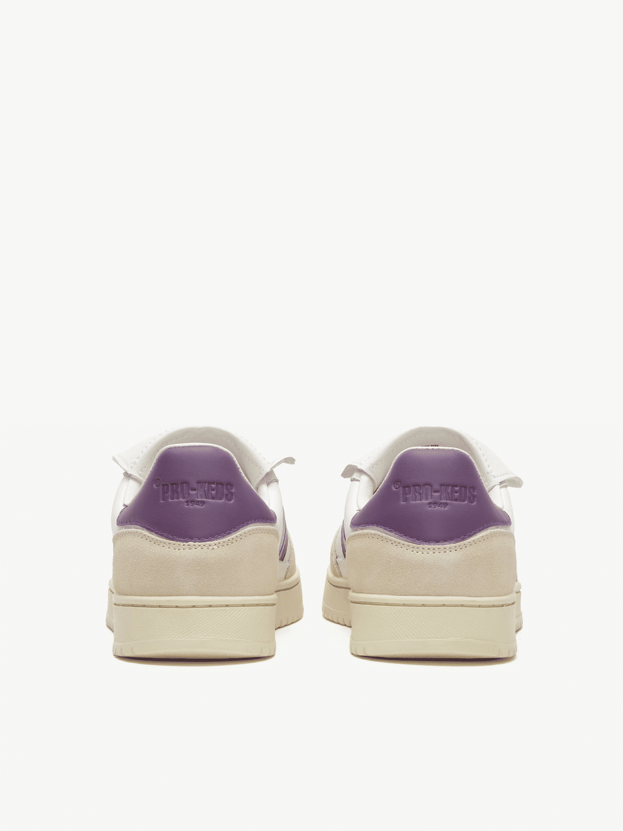 Pro-Keds Sneaker Mid-Cut Pelle Bianca Unisex