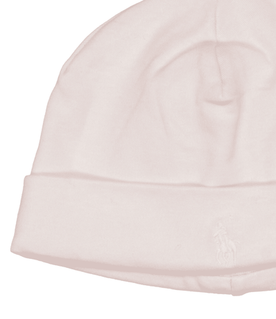 Ralph Lauren Cappello Cotone Bambini Rosa Chiaro