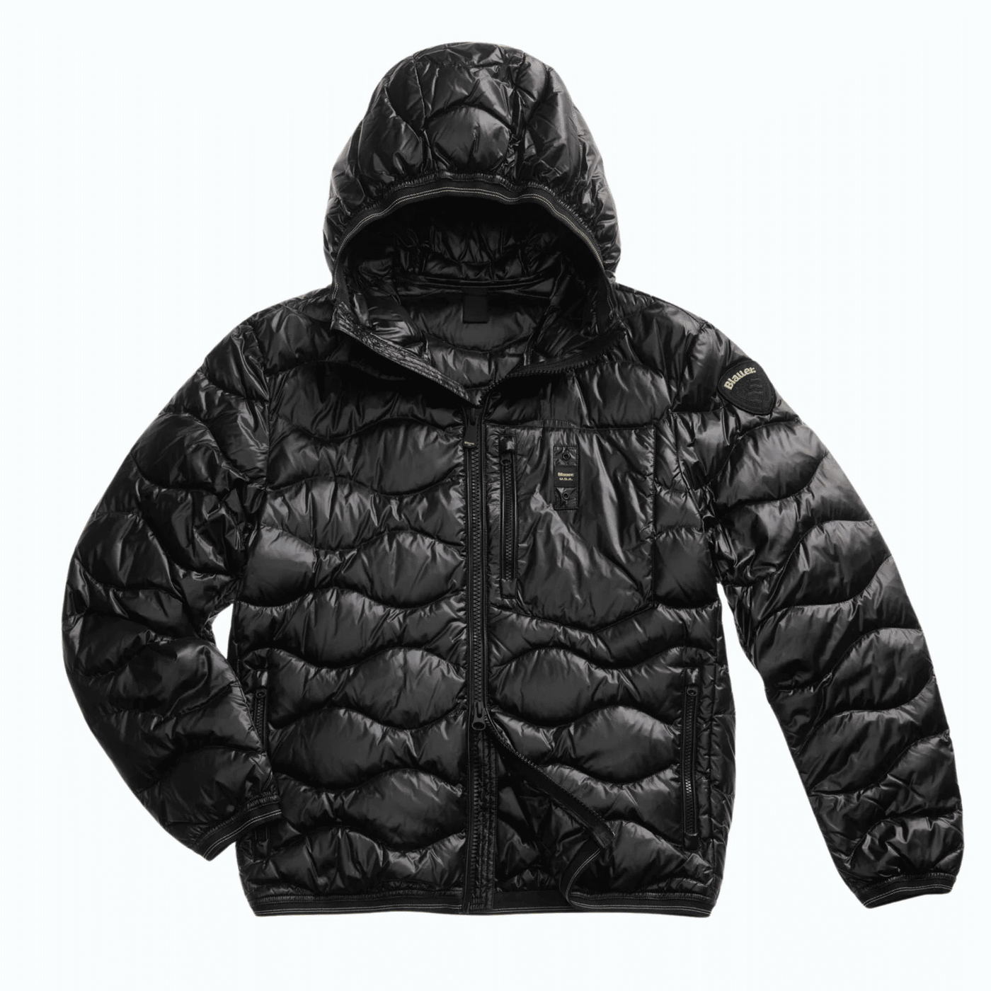 Blauer-Giubbotto Wave-Nero