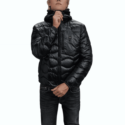 Blauer-Giubbotto Wave-Nero