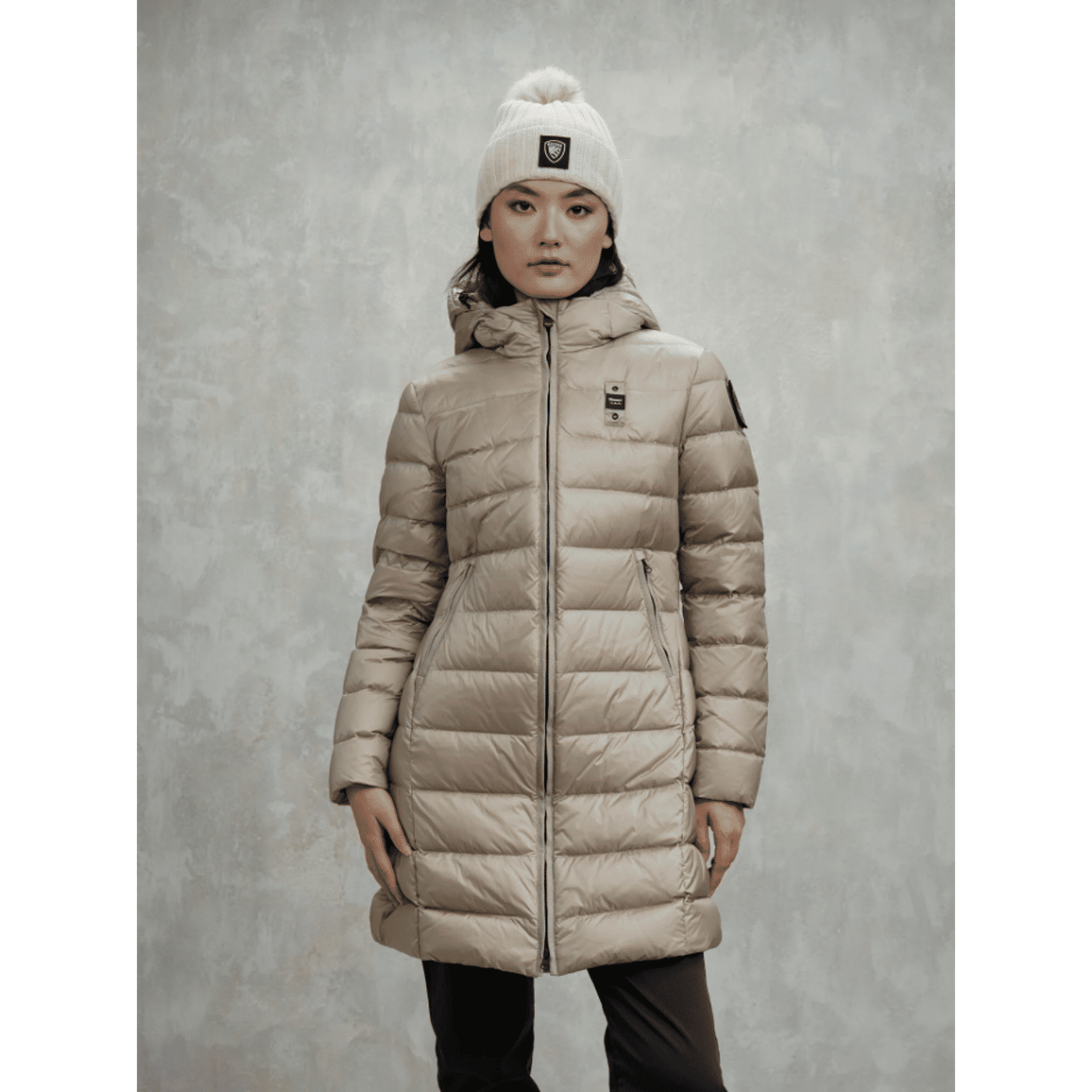 PIUMINO LUNGO A RIGHE AGNES