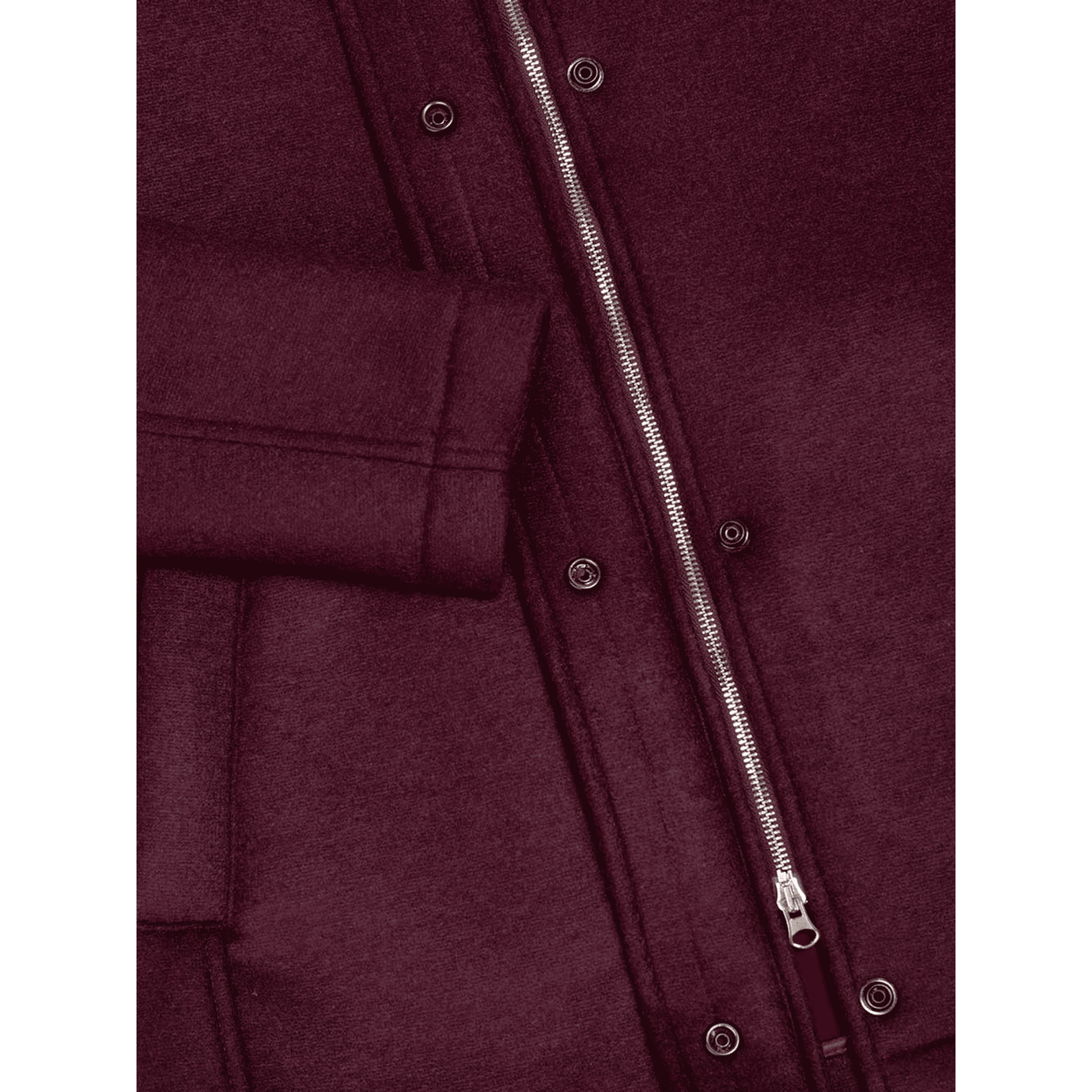 Cappotto in panno di lana con cappuccio