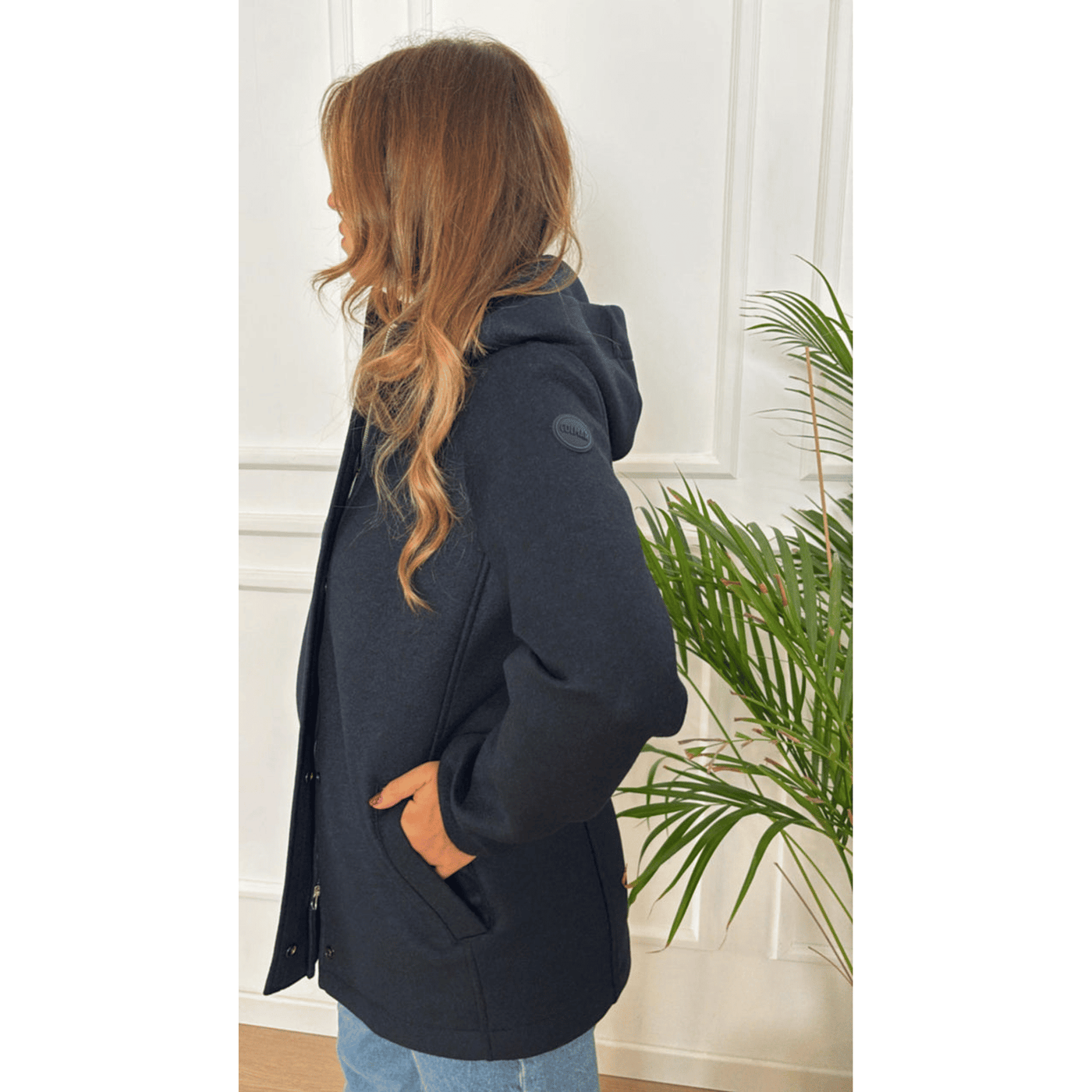 Cappotto in panno di lana