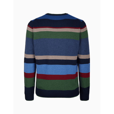 Pull girocollo uomo lana, viscosa e cashmere