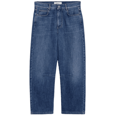 Max Mara Weekend Jeans Caprile Blu Medio Donna