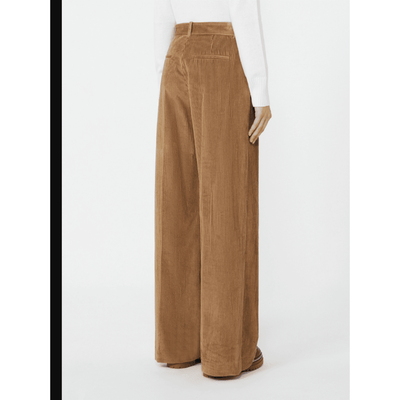 Pantalone ampio in velluto a coste