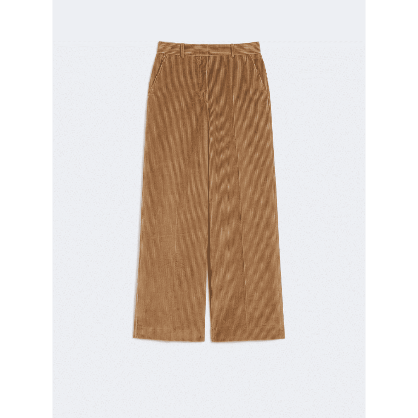 Pantalone ampio in velluto a coste