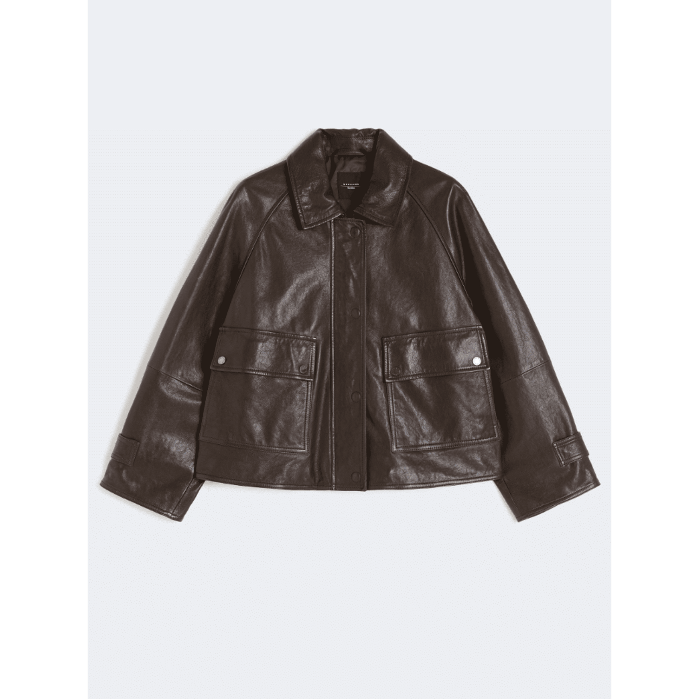 Giacca a camicia in nappa