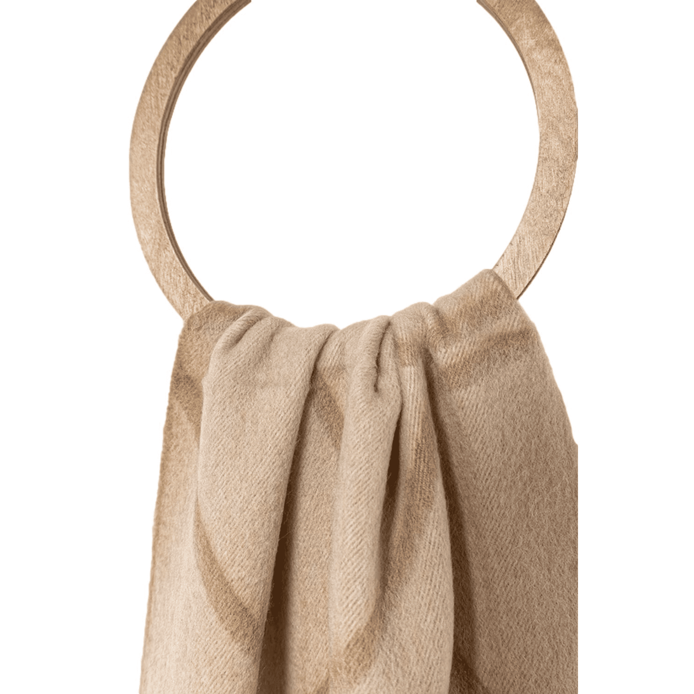 MM sciarpa Diadema cammello donna