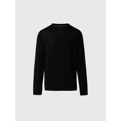 Maglione girocollo con spacchetti