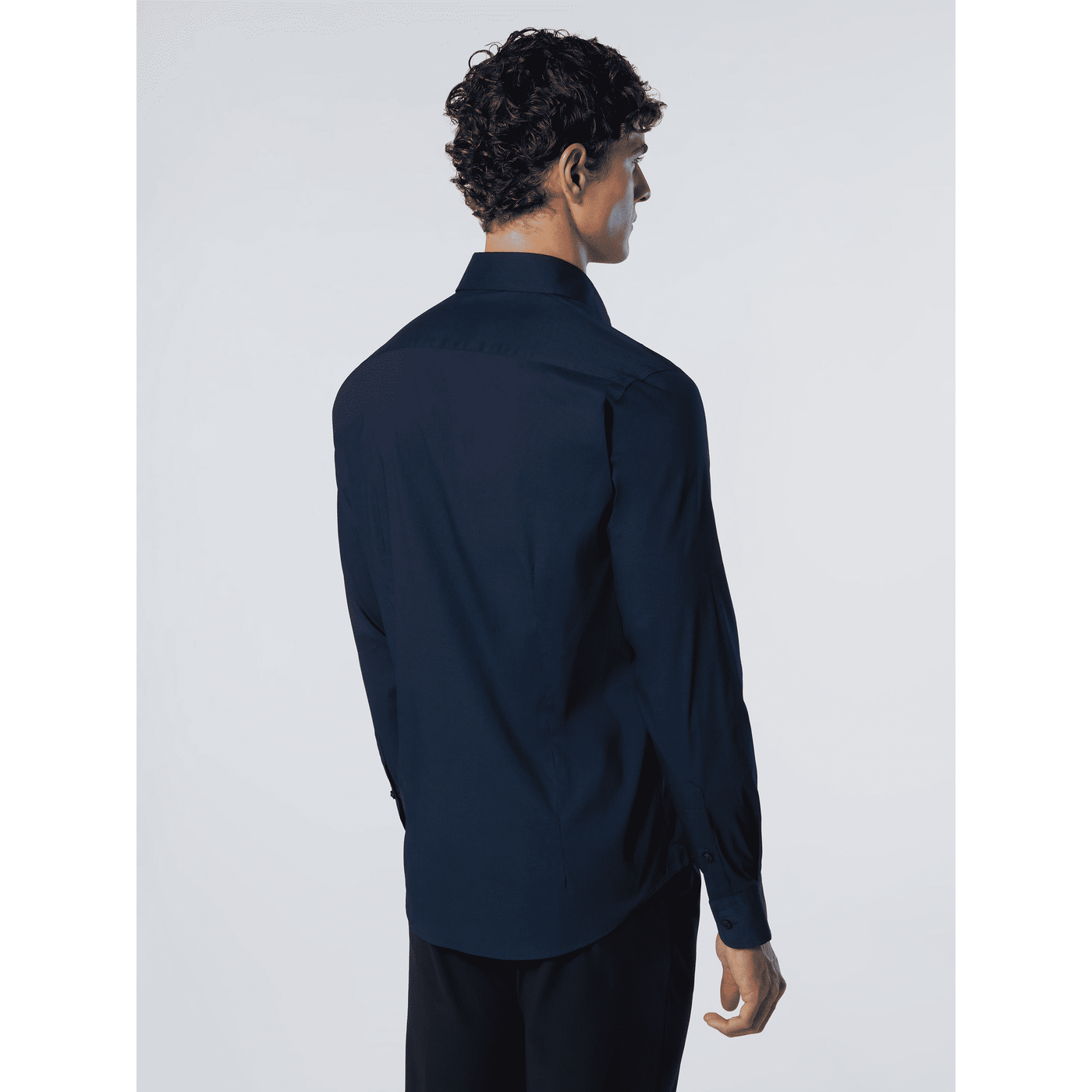 Camicia in popeline tecnico