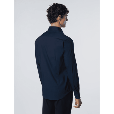 Camicia in popeline tecnico