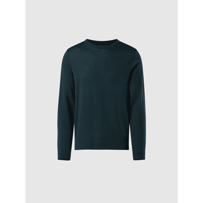 Maglione girocollo con spacchetti