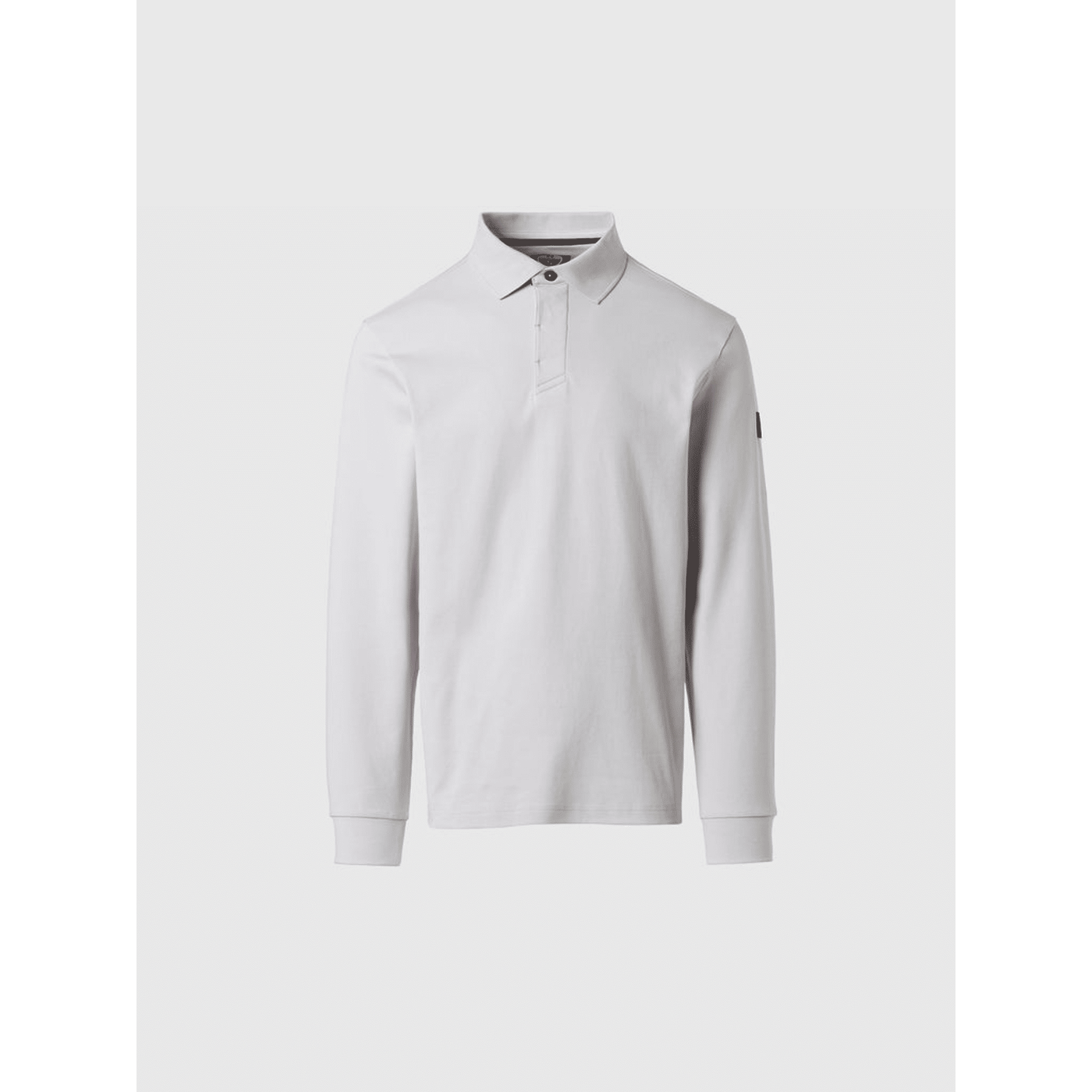 Polo a maniche lunghe in interlock