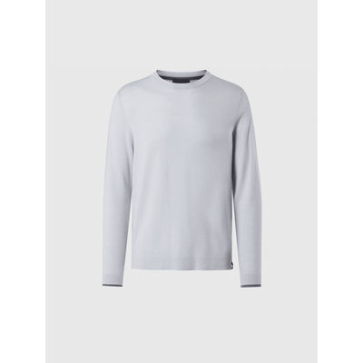 Maglione girocollo con spacchetti