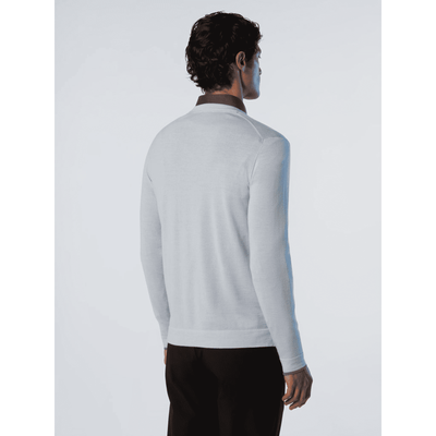 Maglione girocollo con spacchetti
