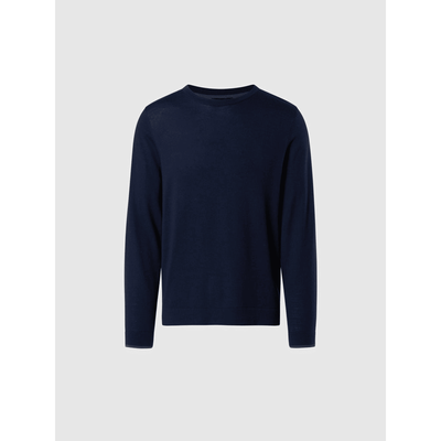 Maglione girocollo con spacchetti
