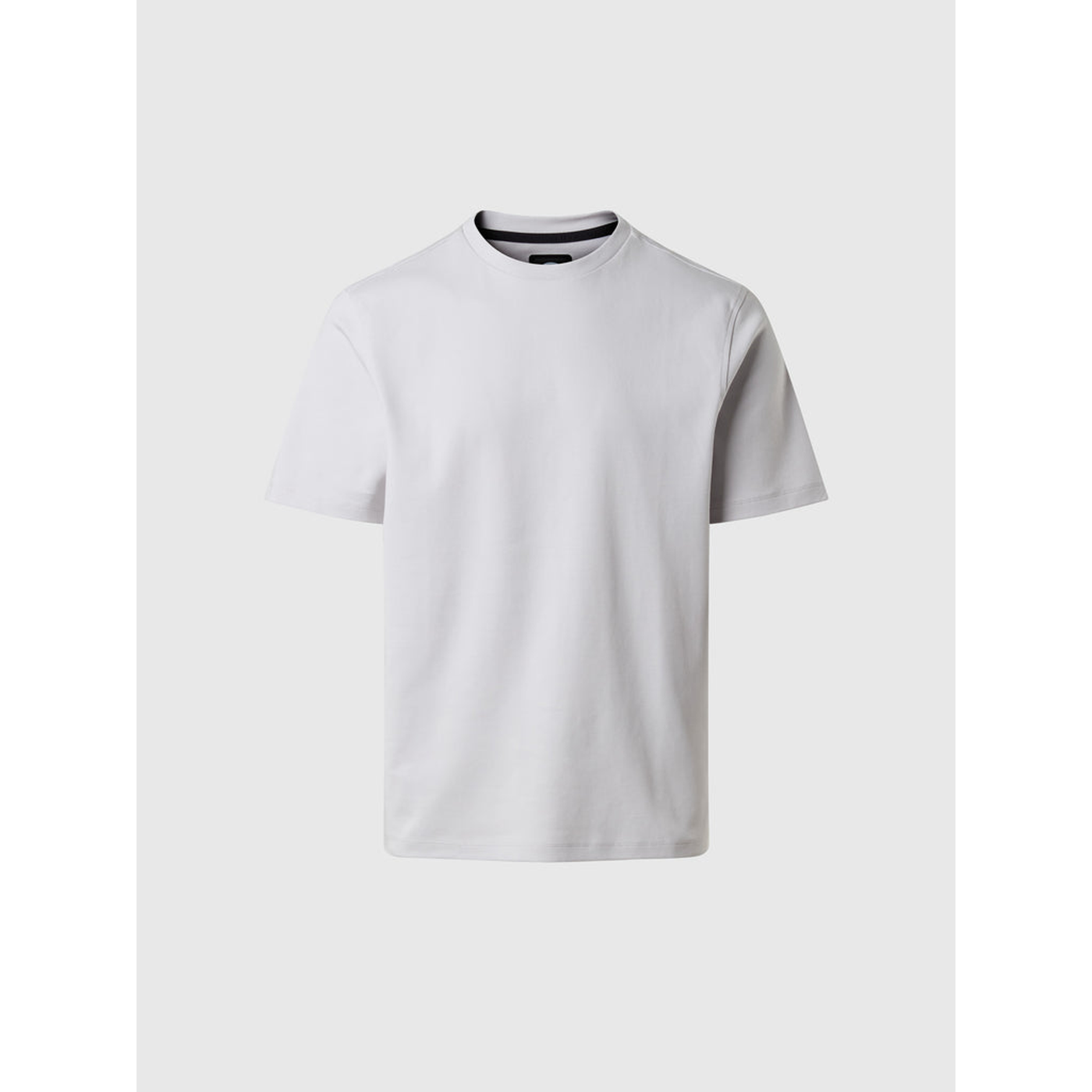 T-shirt in interlock con label