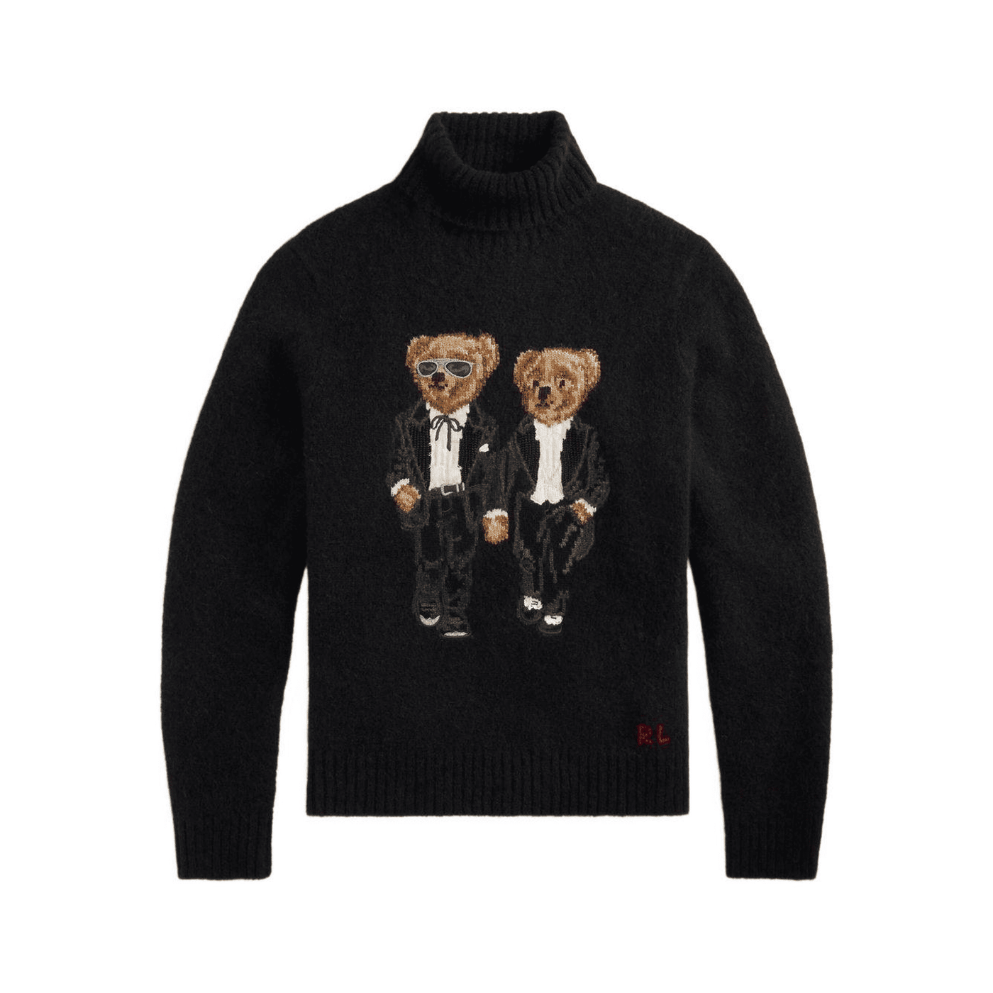 Maglione Ralph & Ricky Polo Bear nero