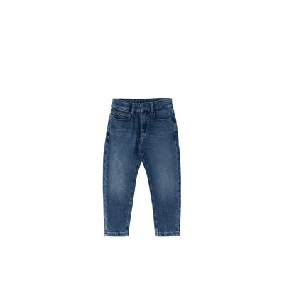 Jeans denim vintage dritti moderni