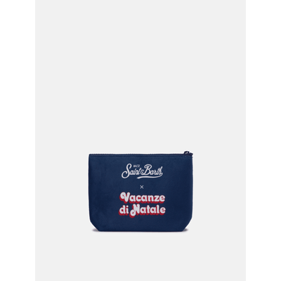 Pochette in lana Aline con stampa Sole, whisky... | VACANZE DI NATALE EDIZIONE SPECIALE