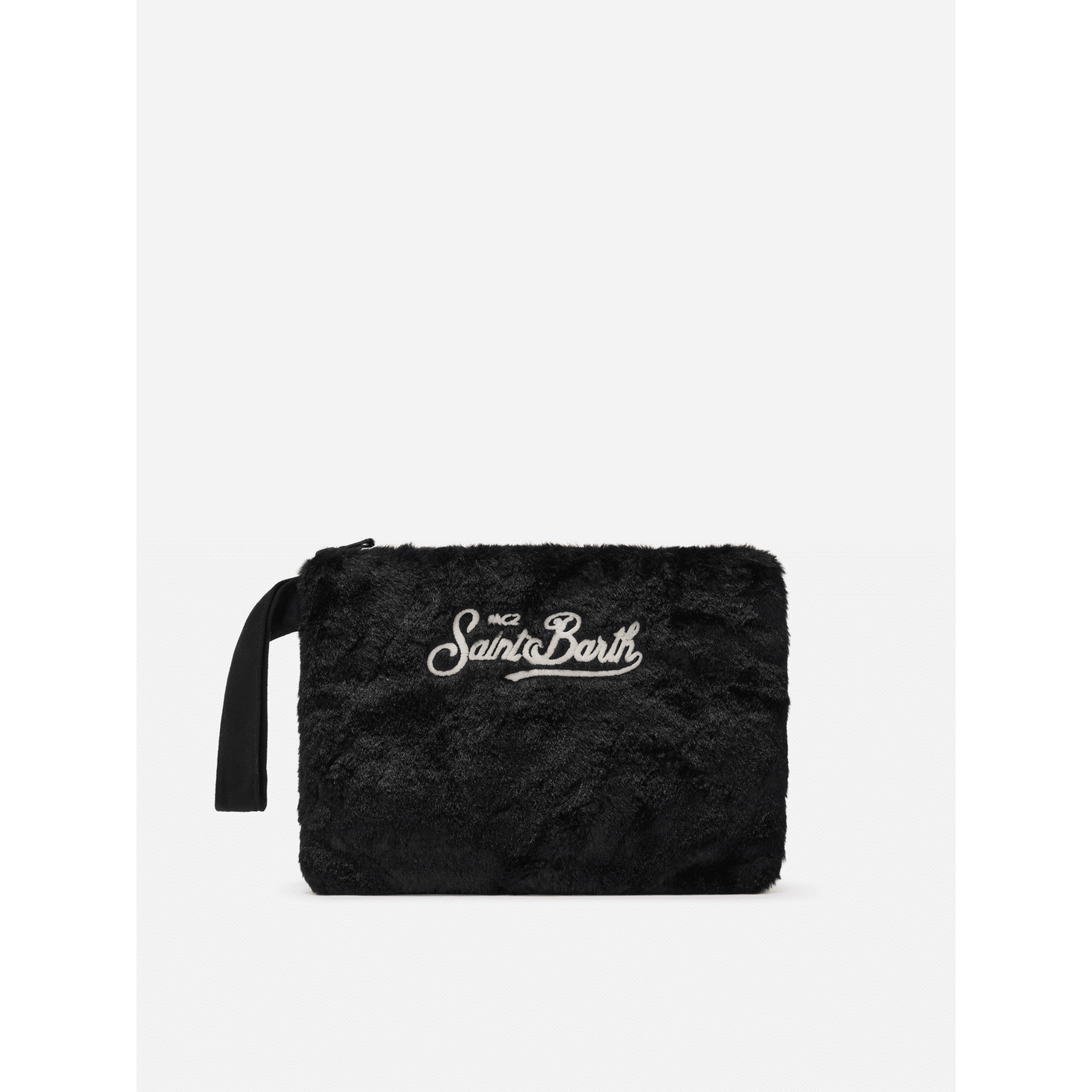 Pochette Pareasy in faux fur nero