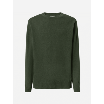 Maglione Regent in lambswool verde militare
