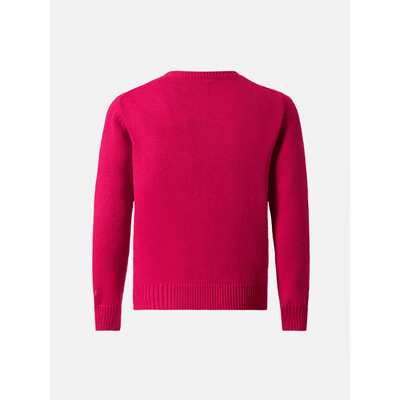 Maglione  Princess in misto cashmere  con patch panda Trudi | TRUDI SPECIAL EDITION