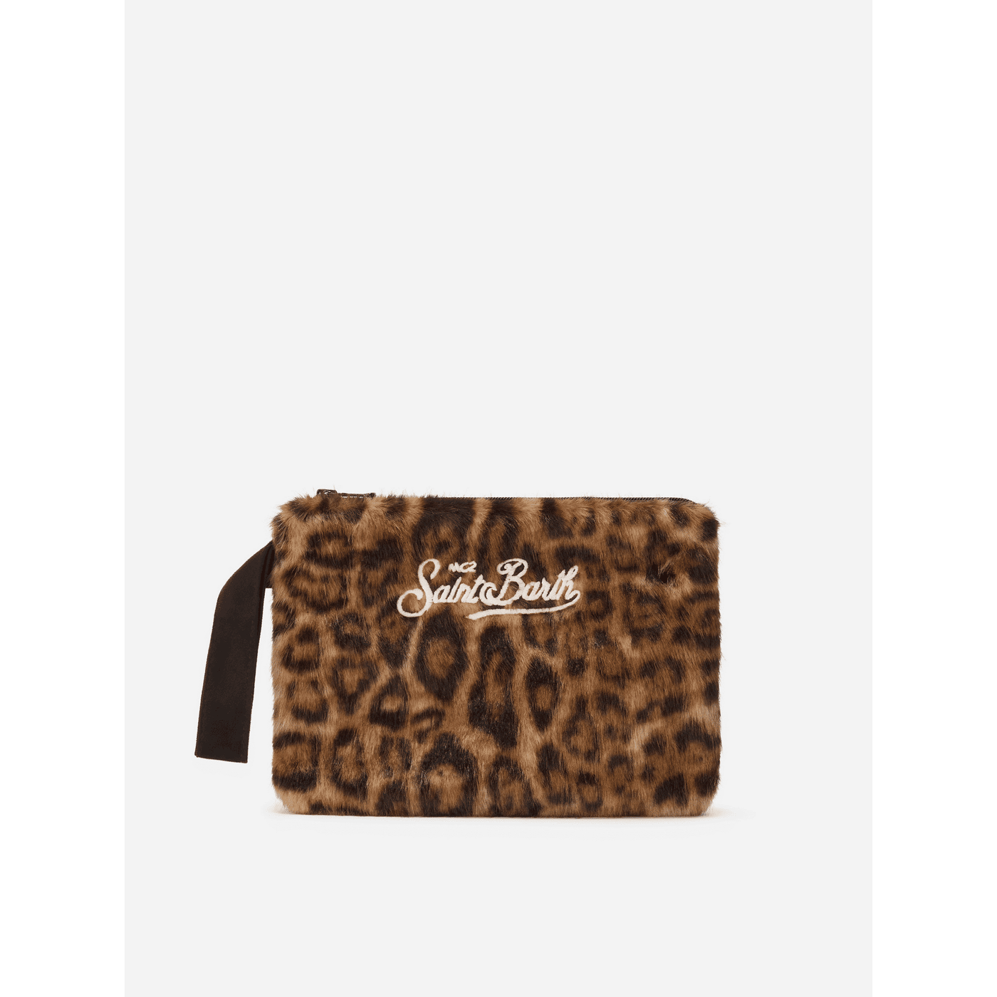 Pochette Pareasy in faux fur leopardato