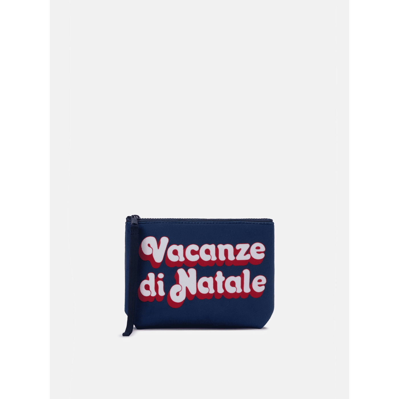 Pochette Aline effetto lana con stampa Vacanze di Natale | VACANZE DI NATALE SPECIAL EDITION