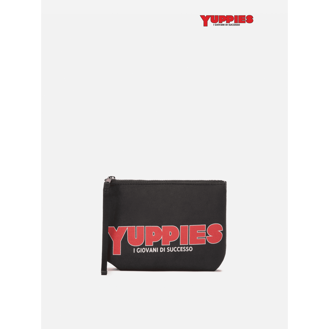 Pochette Aline effetto lana con stampa YUPPIES | YUPPIES SPECIAL EDITION