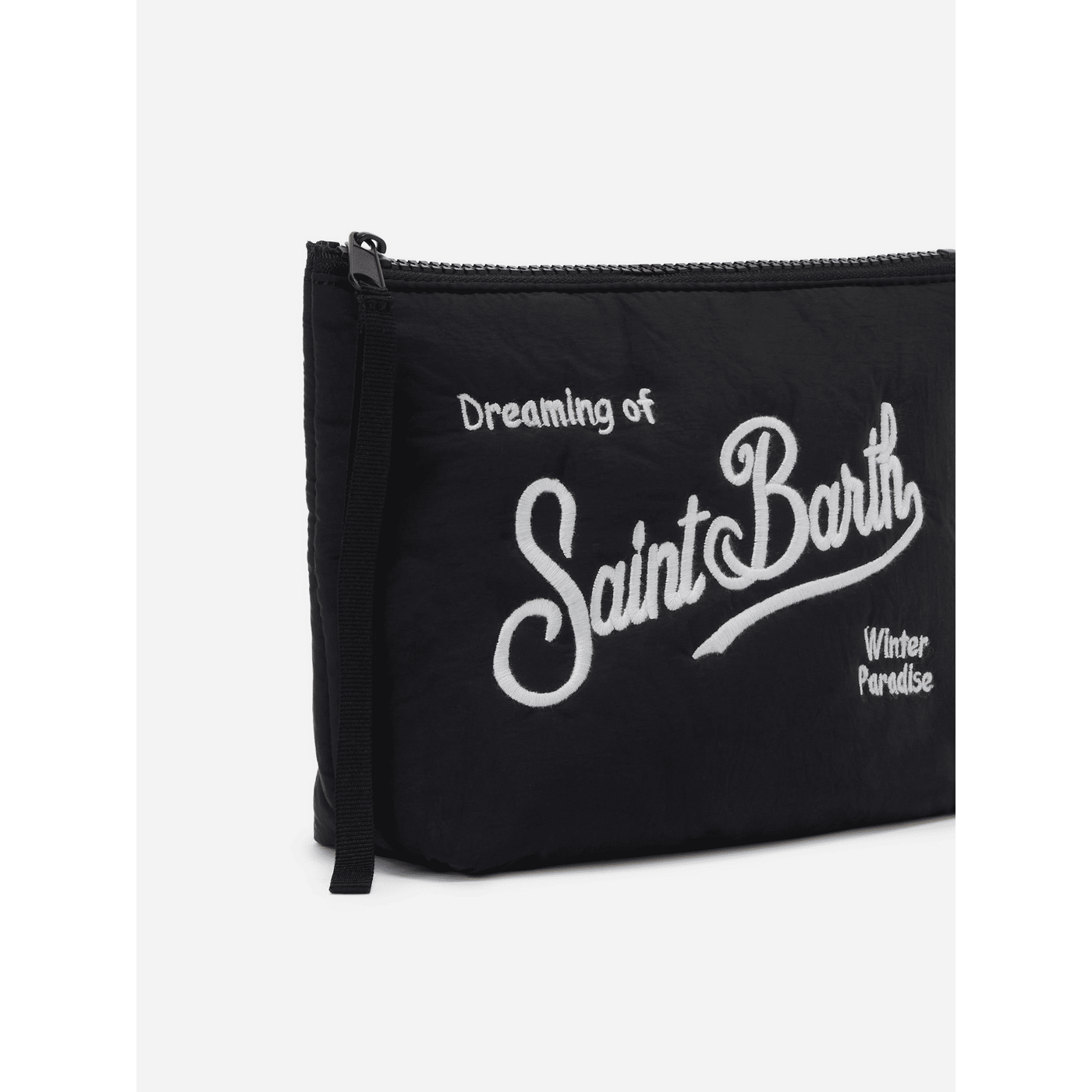 Pochette Aline Puffer in nylon imbottito nero