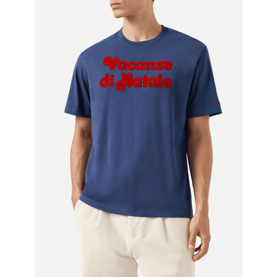 T-shirt Arnott Warm in cotone invernale con stampa flock locandina film | VACANZE DI NATALE SPECIAL EDITION