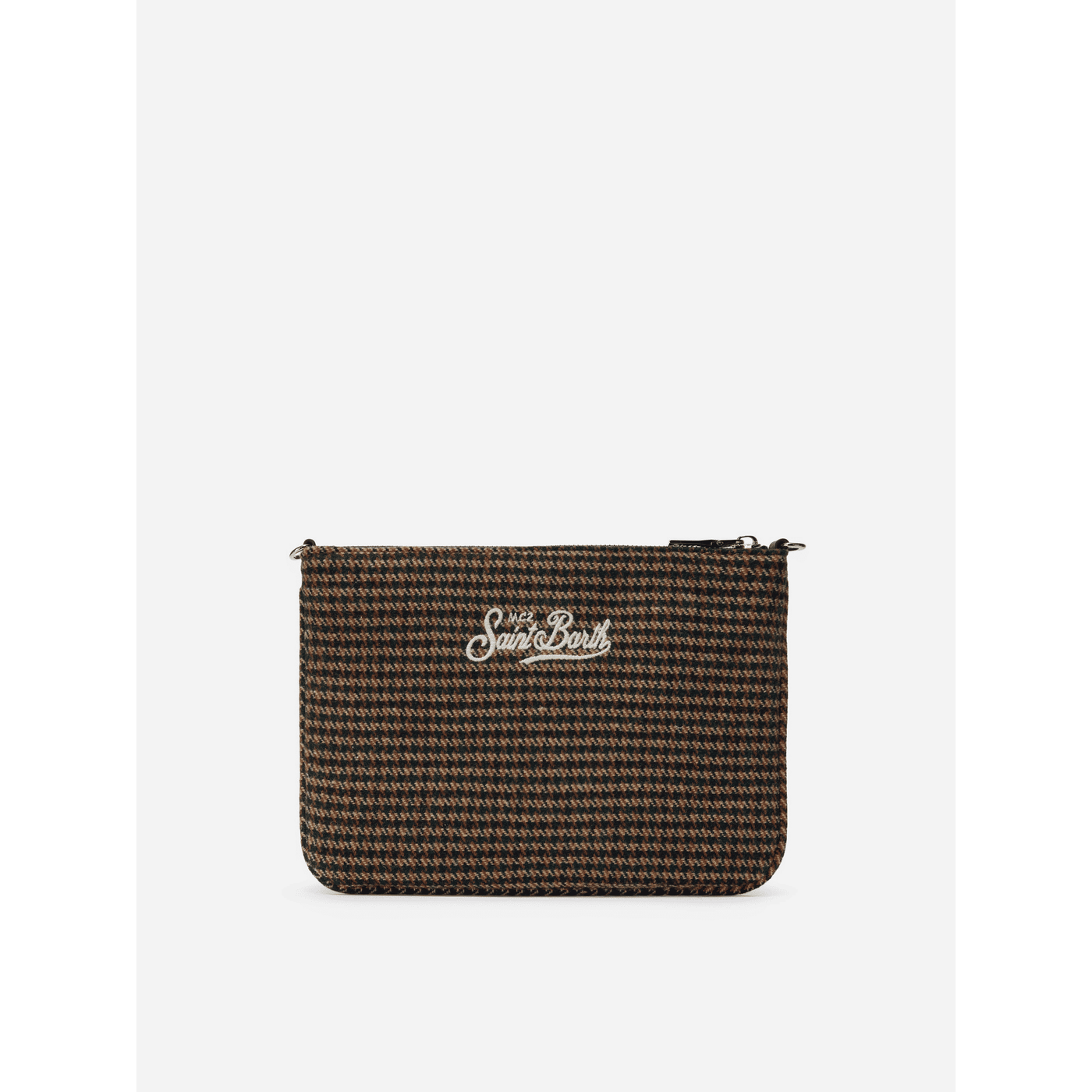 Borsa crossbody Parisienne Wool in misto lana pied de poule