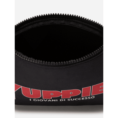 Pochette Aline effetto lana con stampa YUPPIES | YUPPIES SPECIAL EDITION