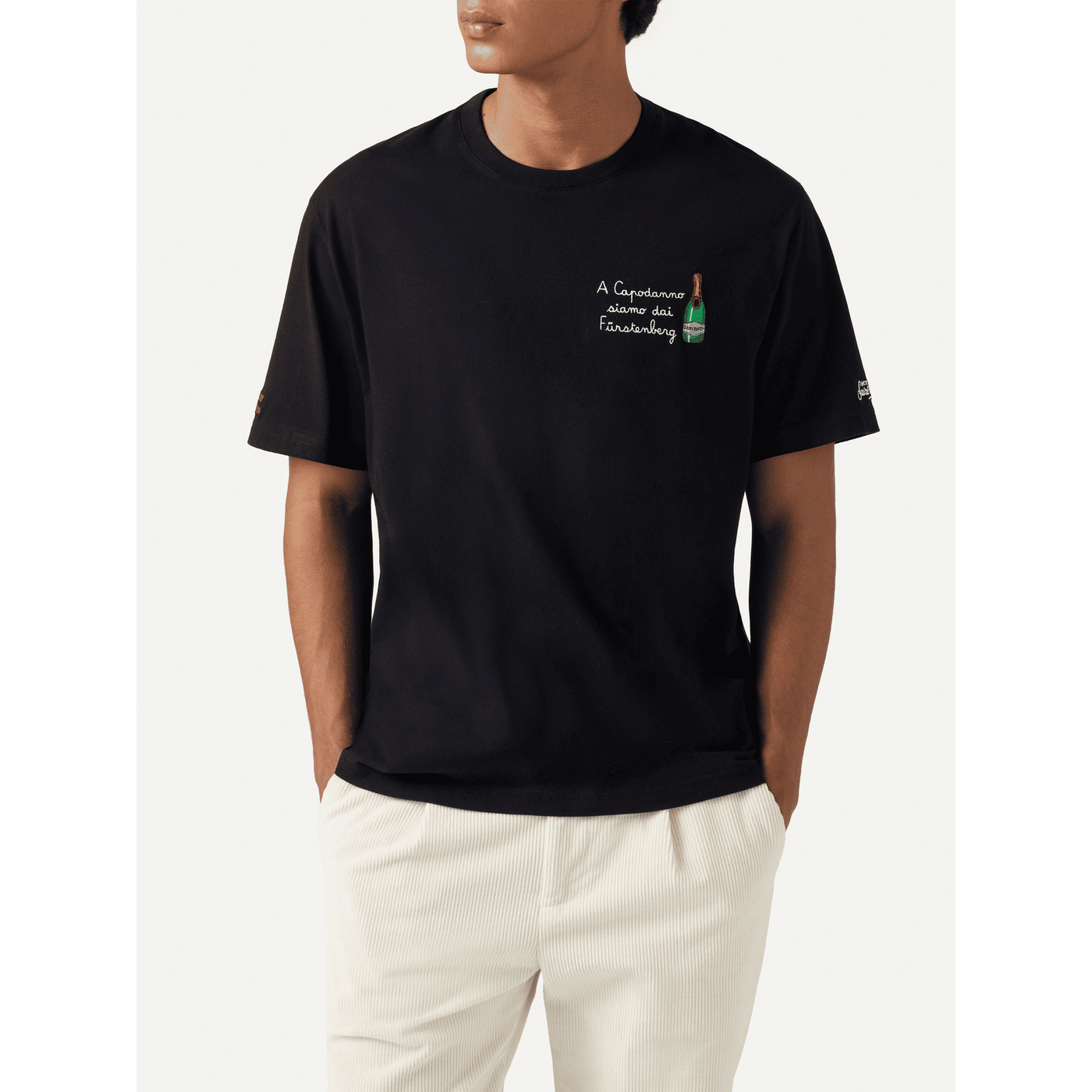 T-shirt Arnott Warm in cotone invernale con ricamo Dai Frstenberg! | VACANZE DI NATALE EDIZIONE SPECIALE