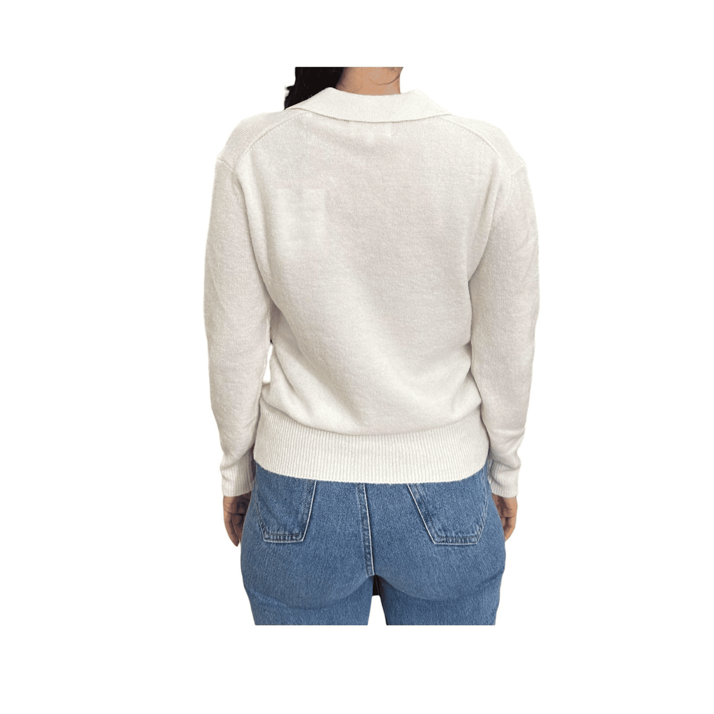 Maglione Eze in alpaca con collo polo